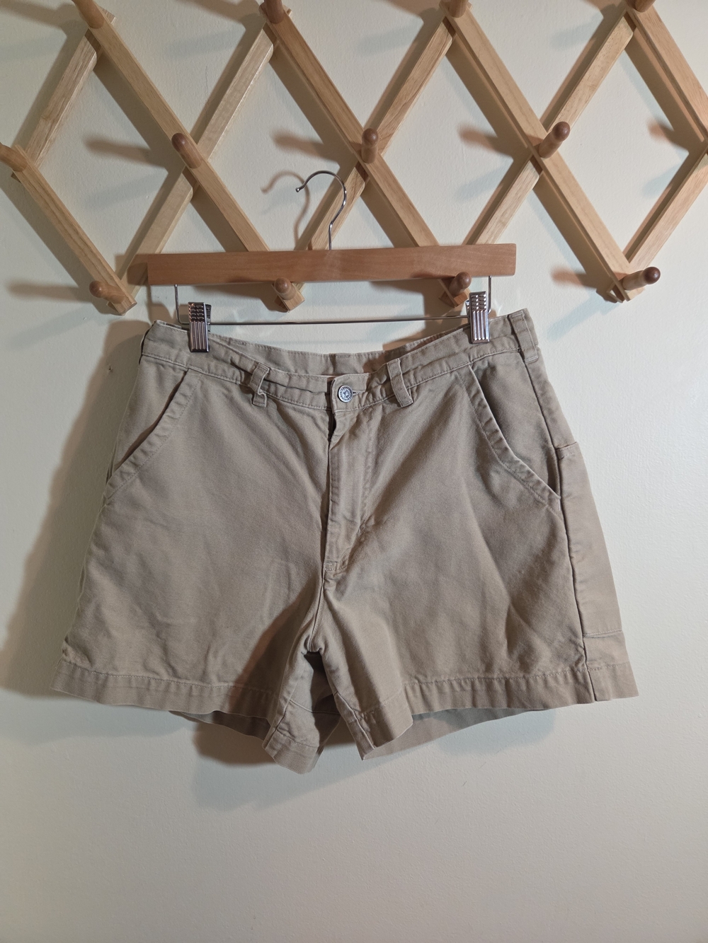 Patagonia Men's Organic Cotton Canvas Utility Shorts Khaki Tan Size 32